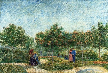 Vincent Van Gogh œuvres - Le parc Voyer d Argenson à Asnières Vincent van Gogh